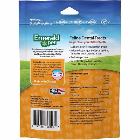 Feline Dental Treats, EMDP